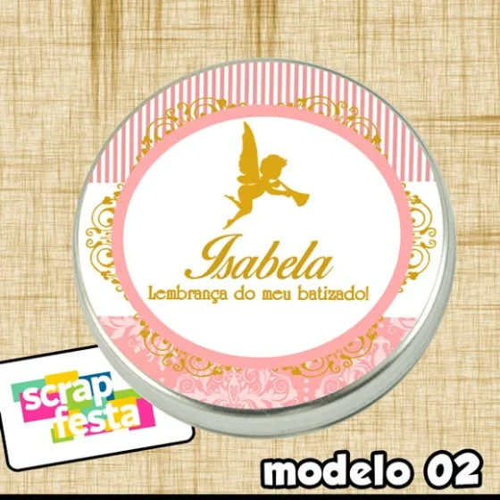 Latinhas Personalizadas Festa Batizado