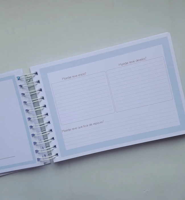 Livro de Bebê A5 Personalizado - Escolha a Capa