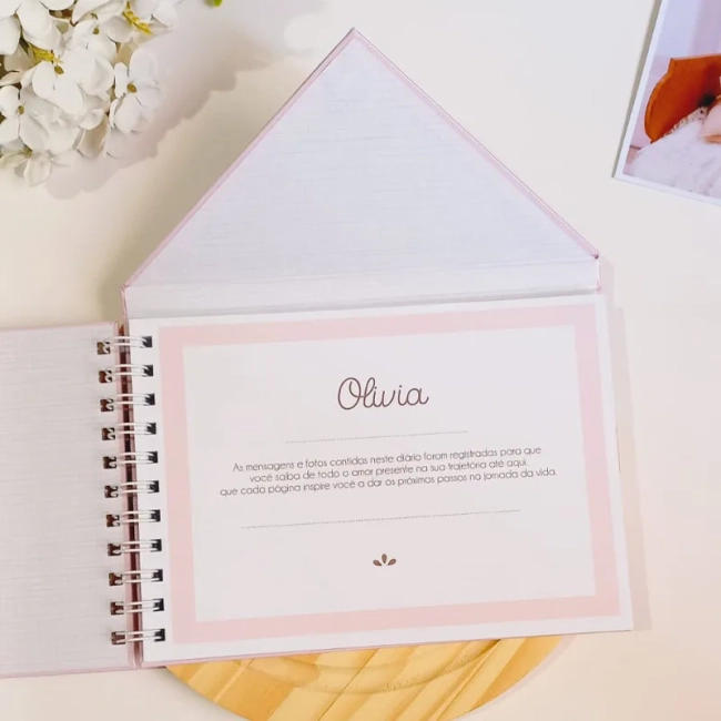 Cartas para Meu Filho – Álbum Personalizado com 100 páginas | Lembrança Afetiva