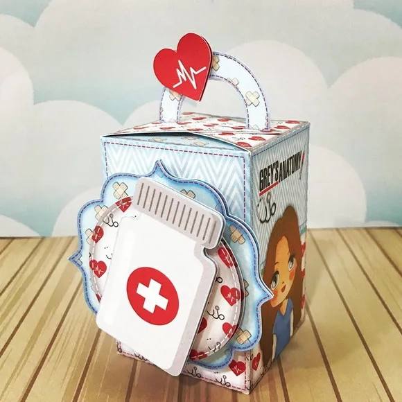 Kit 60 Lembrancinhas Grey Anatomy
