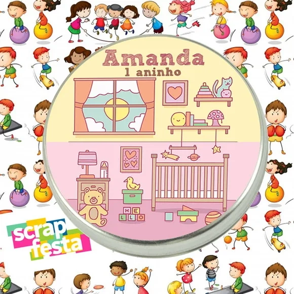 Latinhas Personalizadas Festa Brinquedos