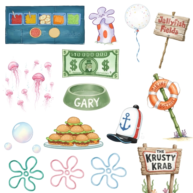 KIT DIGITAL BOB ESPONJA 01