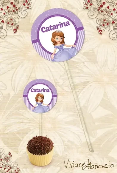 Topper Princesa Sofia - 00062