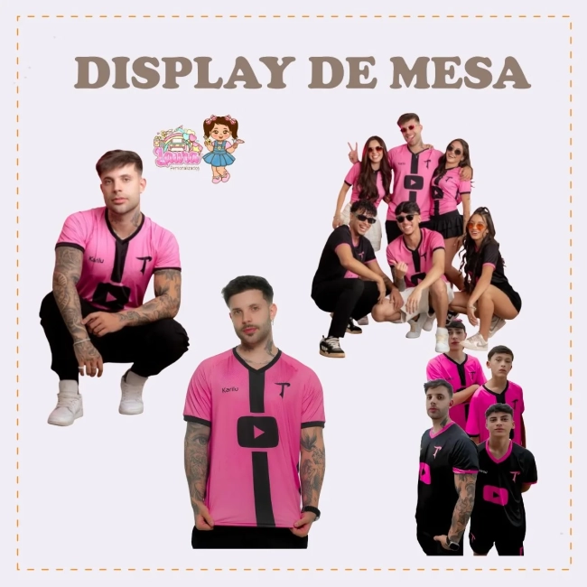Kit Festa Só Um Bolinho TROPA DO TASPIO ROSA - Decoração de Festa