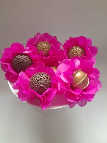 Forminhas para Doces Coração Apaixonado Pink