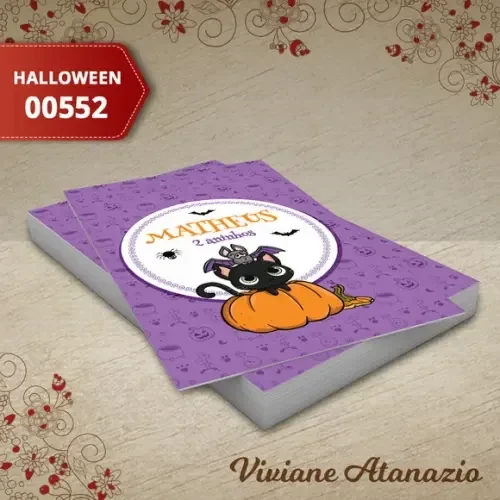 Adesivo Tubete Halloween - 00552