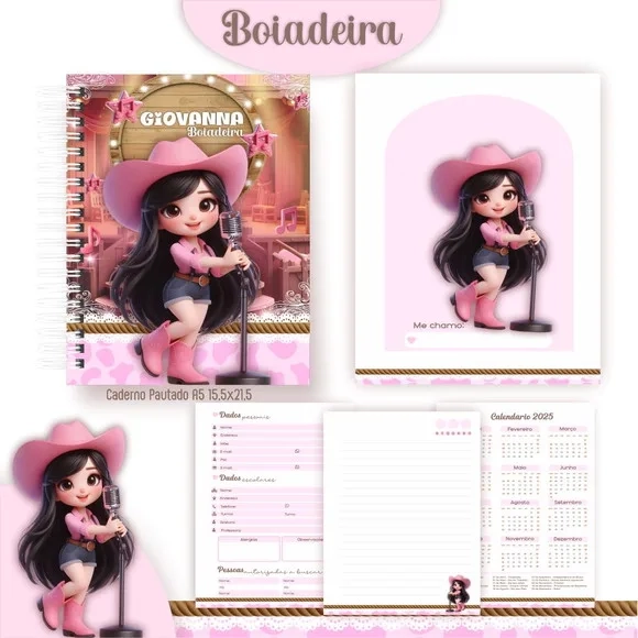Caderno ou Agenda Personalizada