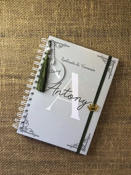 Caderneta de Saúde / Vacinação Personalizada - Clean Verde