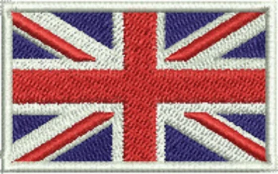 Matriz de Bordado Bandeira da Inglaterra