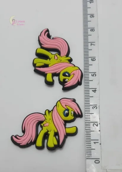 Apliques My Little Pony de Borracha Pct 6 Unidades