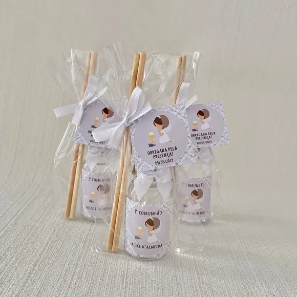 Lembrancinha p/ 1 Comunhão Aromatizador