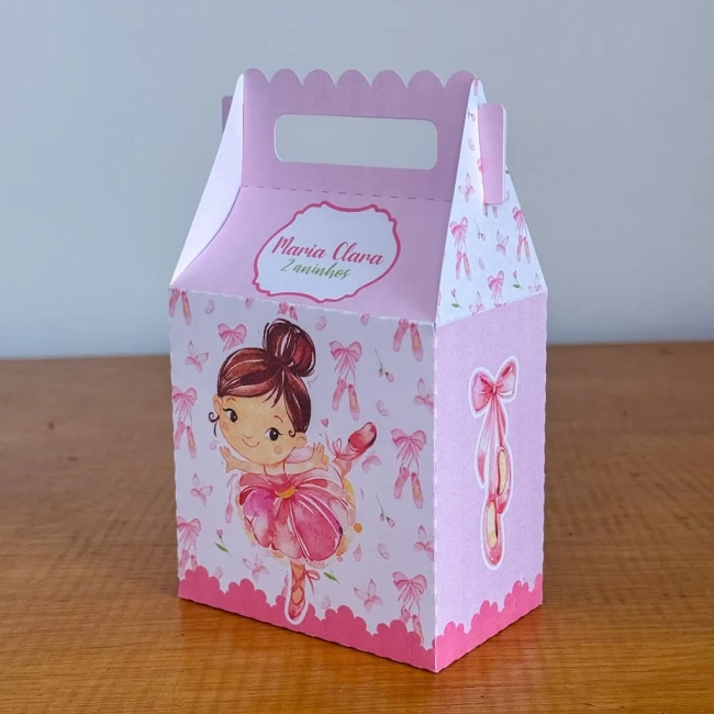 PEGUE E MONTE - Kit Festa BAILARINA - Decoração de Festa | Lembrancinhas | Aniversário | Personalizados
