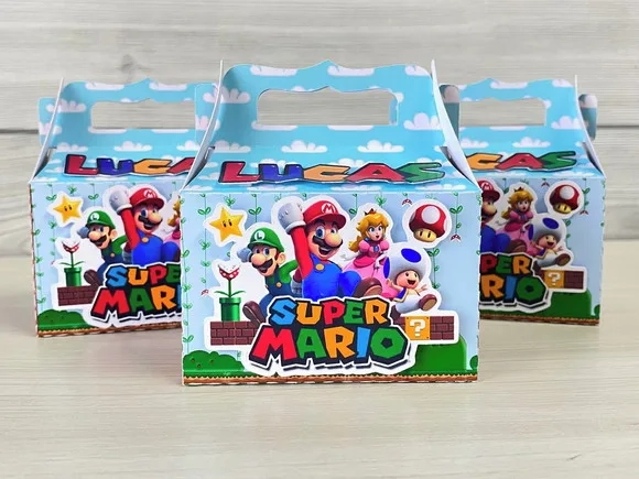 Kit 60 Lembrancinhas Mario Bros