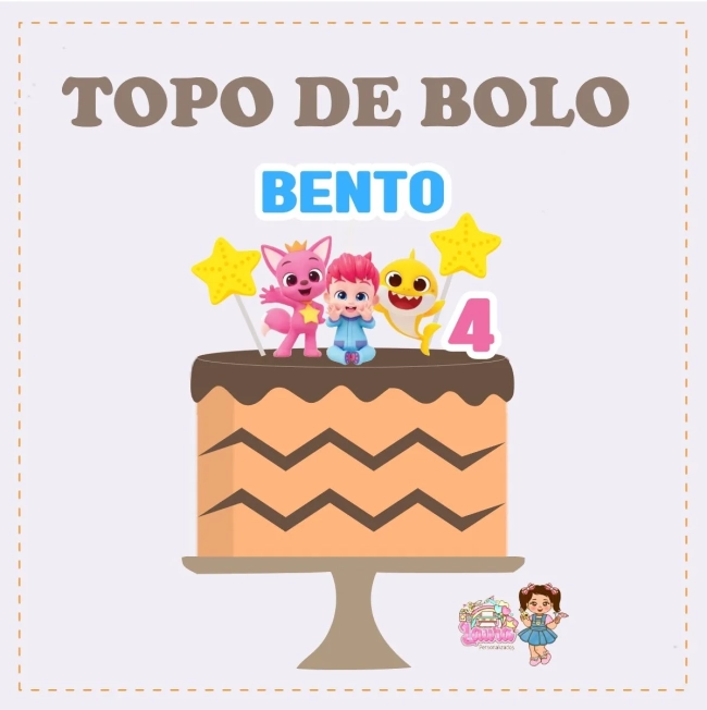 Kit Festa Só Um Bolinho BEBEFINN - Decoração de Festa