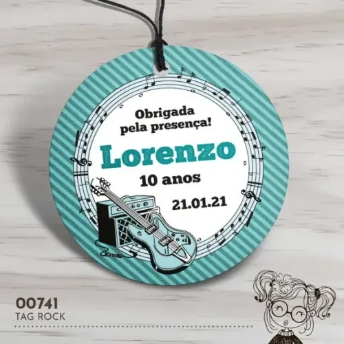 Tag Redonda Rock - 00741