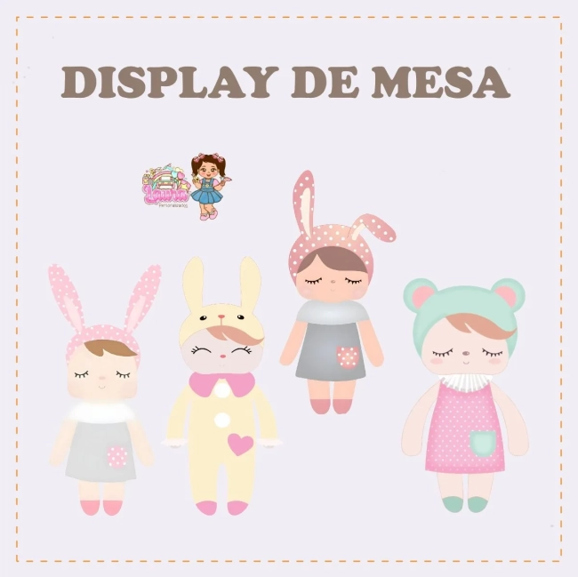 Kit Festa Só Um Bolinho METOO DOLL - Decoração de Festa