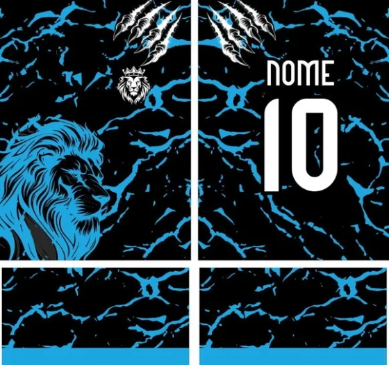 Arte Vetor Camisa Interclasse Leão 389