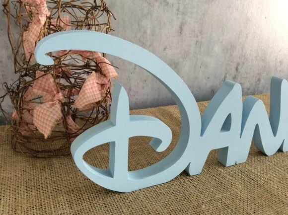 DISNEY - Letras de MDF -Nomes