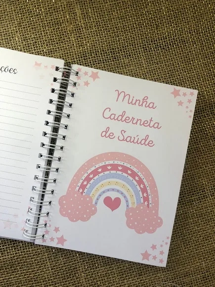 Caderneta de Saúde / Vacinação Personalizada - Arco-iris