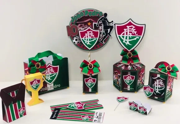 Kit 30 Lembrancinhas Fluminense