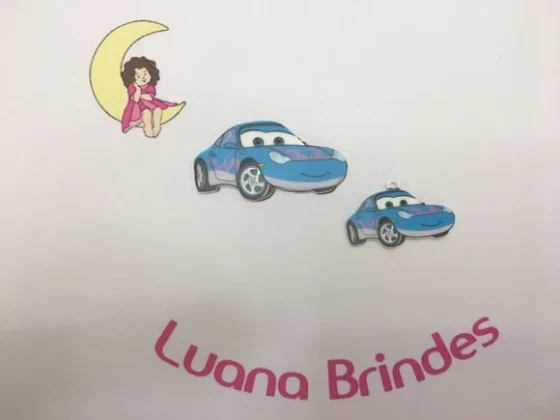 Kit Carros Sally Carrera de Acrílico Uv - Pct C/2 Kits