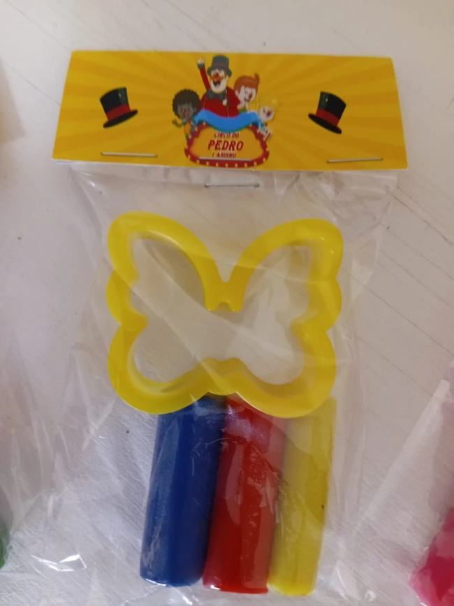 Kit Massinha de Modelar Mundo Bita para Lembrancinha