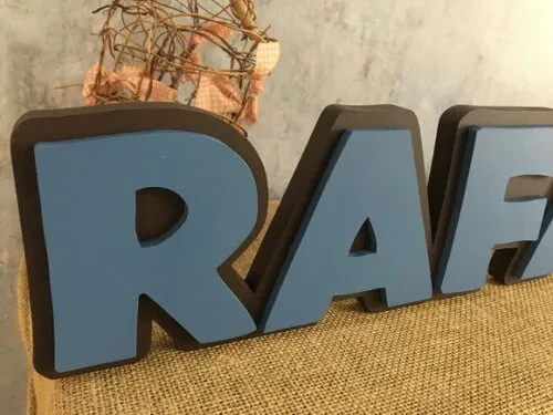 Jurassic Park - Letras de MDF -Nomes