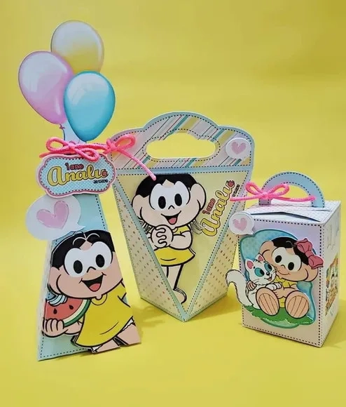 Kit 60 Lembrancinhas Magali