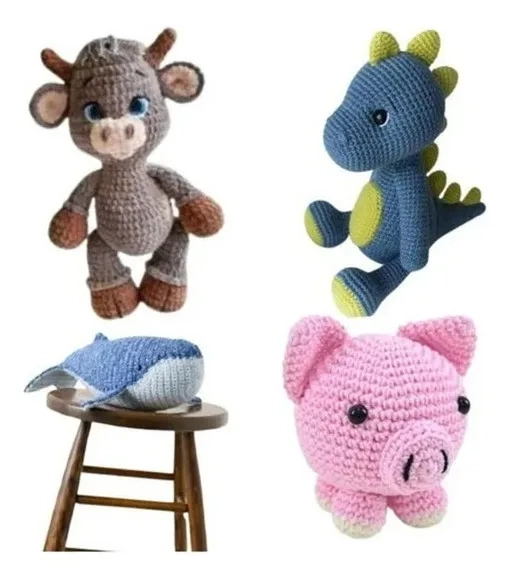 Mais de 8000 Projetos Amigurumi com Videos e Apostilas