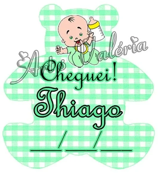 Tag Urso - 3cm