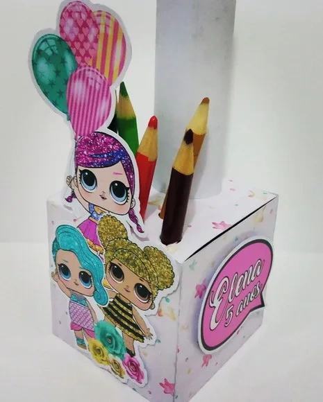 Caixa Kit Colorir - Qualquer Tema