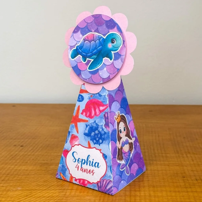 PEGUE E MONTE - Kit Festa SEREIA - Decoração de Festa | Lembrancinhas | Aniversário | Personalizados