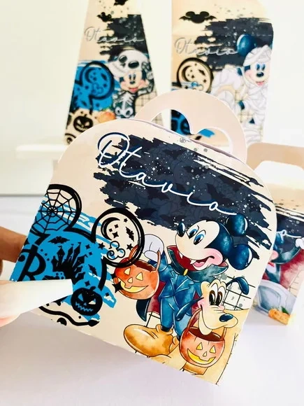 Kit 60 Lembrancinhas Mickey Halloween