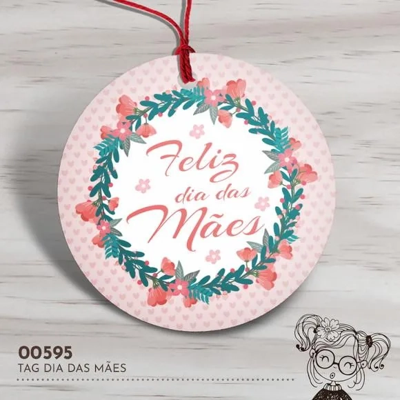 Tag Redonda Dia das Mães - 00595
