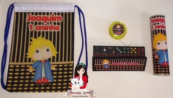 Kit Jogos na Mochila o Pequeno Príncipe