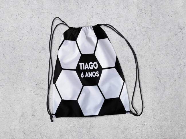 Mochilinha Personalizada  Futebol