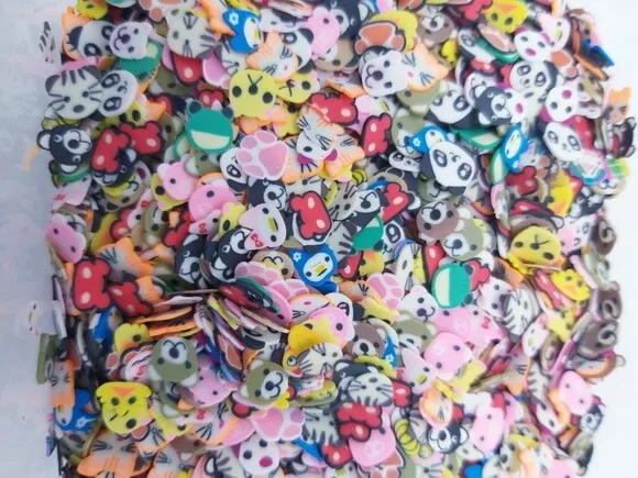 fimos para decorar variados - Pacotes com 15gr