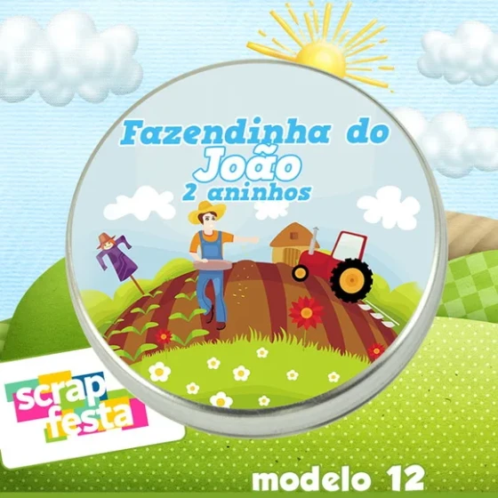 Latinhas Personalizadas Festa Fazendinha