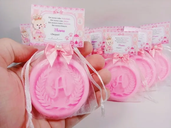 Lembrancinha Personalizada, Sabonete Letra Inicial do Nome