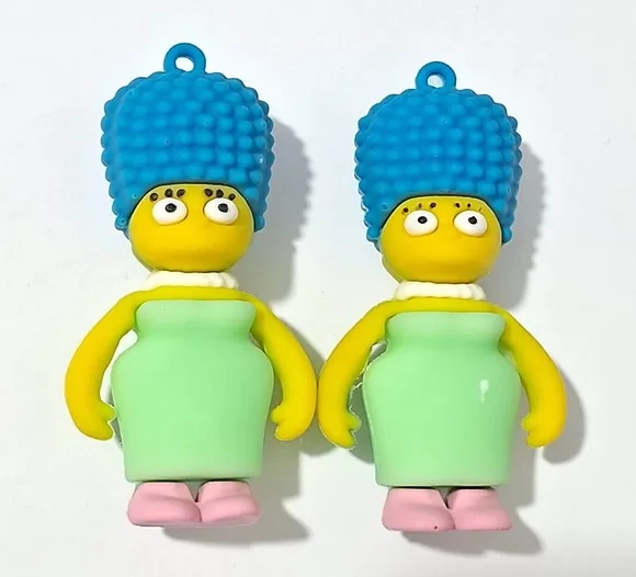 Pingente Marge Simpson Emborrachado Pacote com 2 Unidades