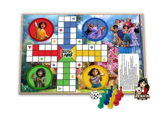 Jogo de Ludo Personalizado Encanto
