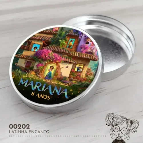 Latinha Adesivada Encanto - 00202