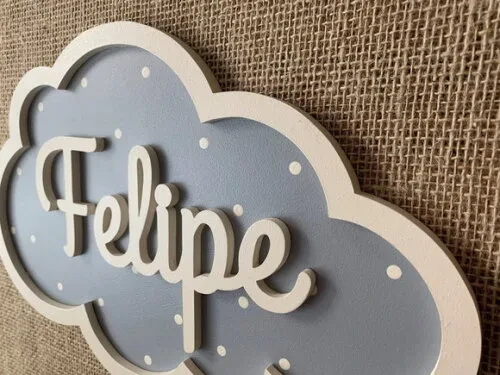 Enfeite de Porta de Maternidade - Decoraçãp Bebê