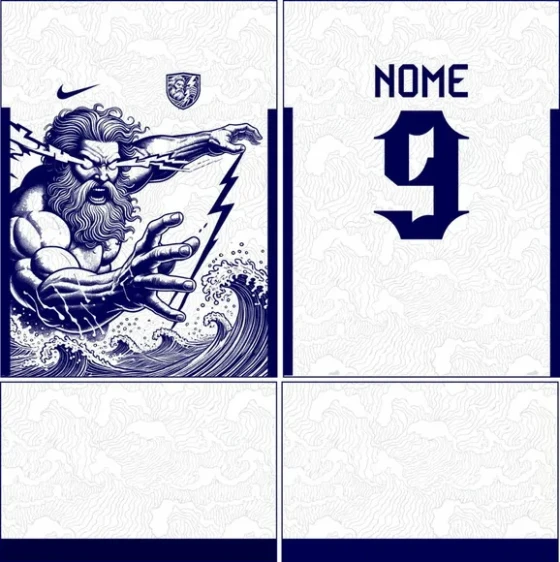 Arte Vetor Camisa Interclasse Zeus 281