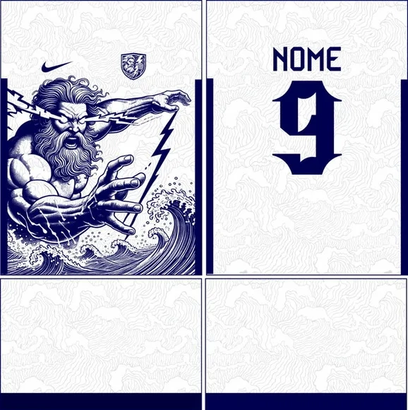 Arte Vetor Camisa Interclasse Zeus 281