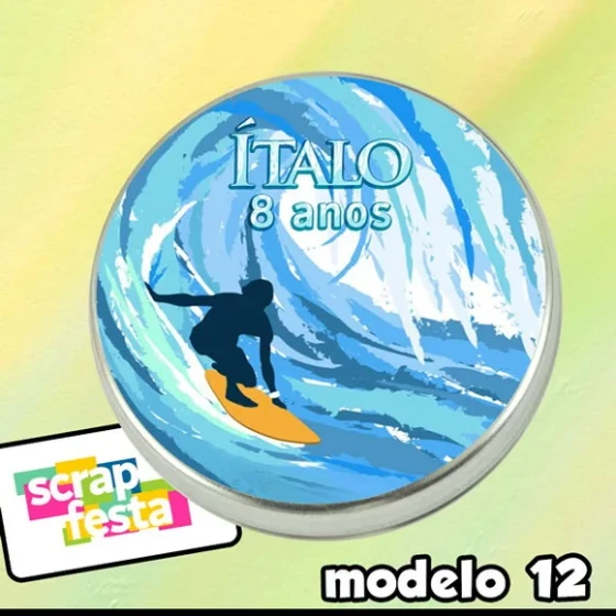 Latinhas Personalizadas Surf