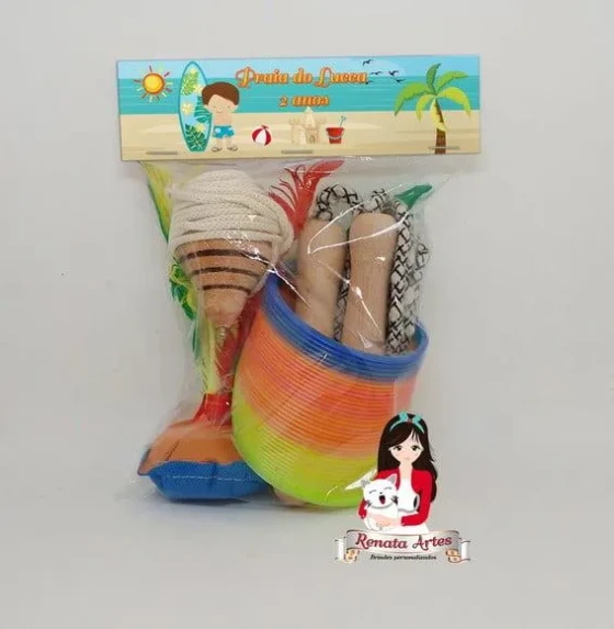 Kit Boa Infância Completo Tema Praia Surf