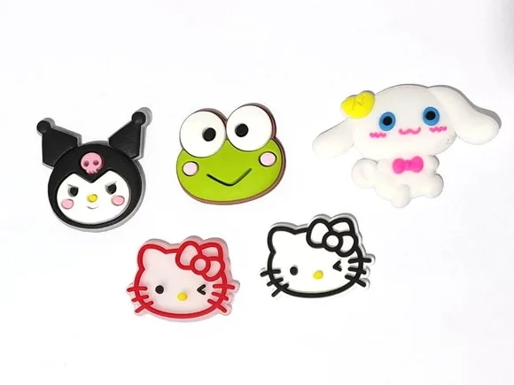 Aplique Turma da Hello Kitty Pacote com 10 Unidades