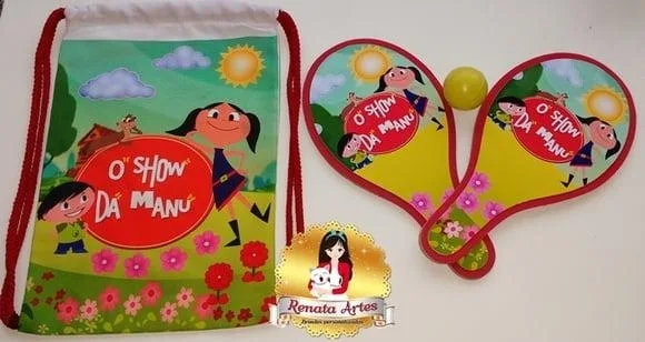 Mochila Ping Pong Tema o Show da Luna