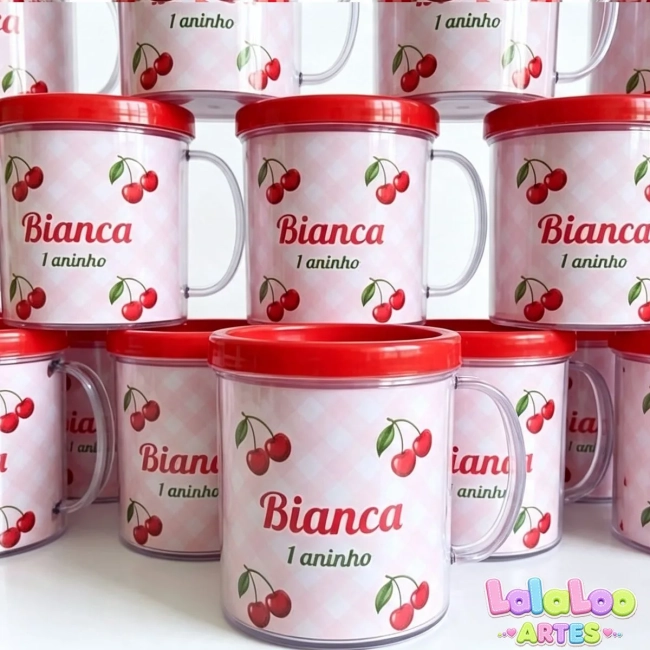 Caneca Cerejinha Personalizada
